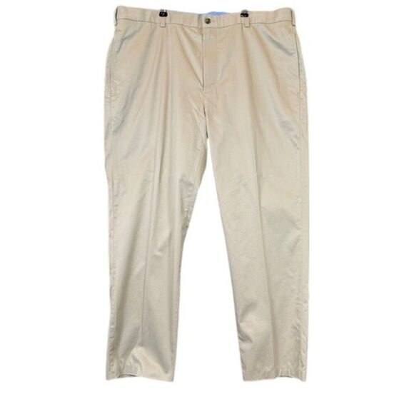 Brooks Brothers Lightweight Advantage Chino Stretch Clark Fit Khaki Size 40 x 29 - Picture 1 of 13